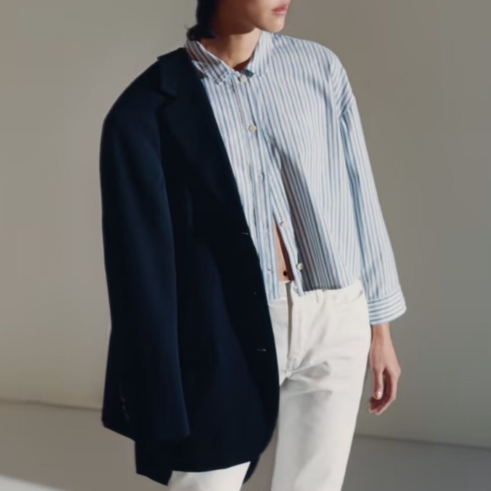 Everlane The Woven PJ Top